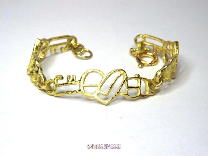 Bracciale traf-oro 750/..